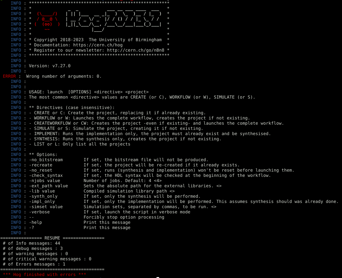 Hog Coloured Output Example
